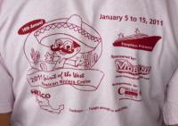 The 2011 Spirit of the West T-shirt for the Mexican Riviera Cruise!
