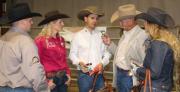 Hugh was once again be the voice of the Trainer's Challenge at the Mane Event in Chilliwack